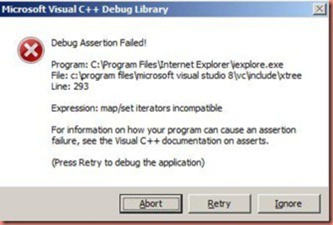 windows error message